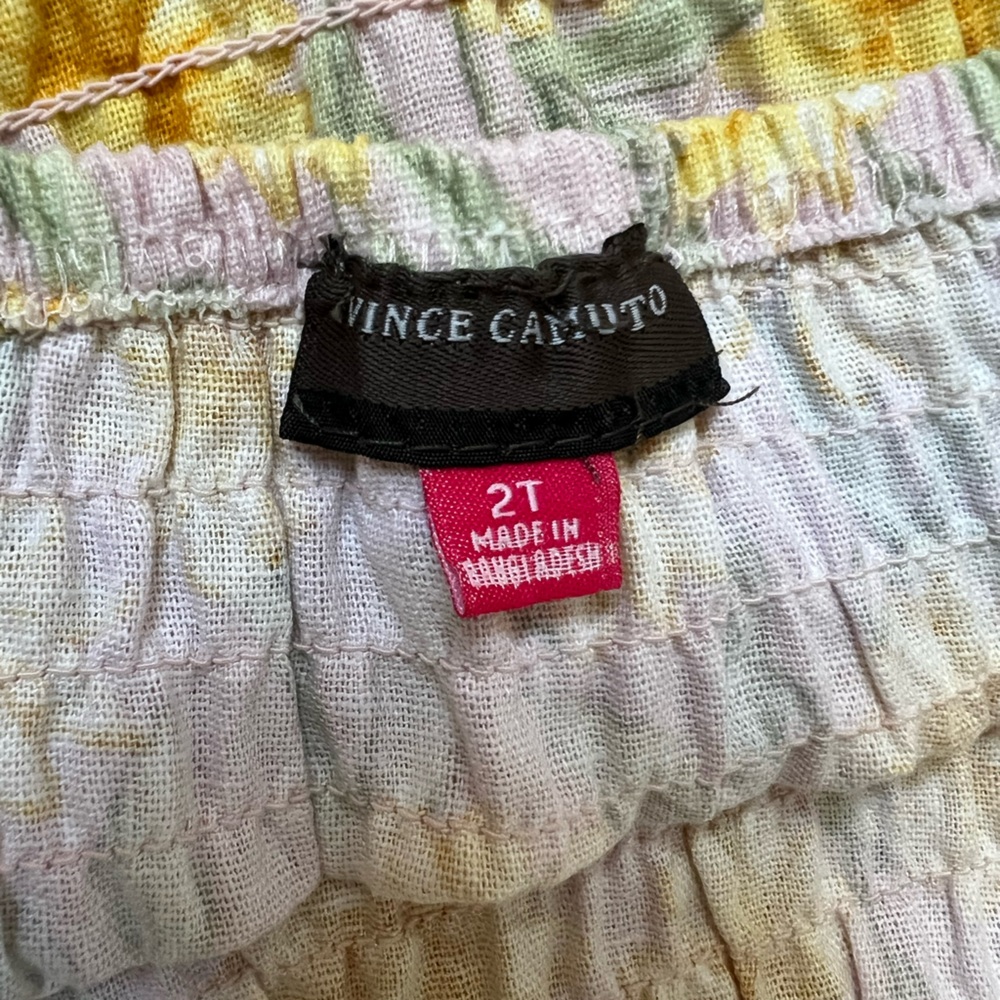 Vince Camuto sunflower romper size 2T - Picture 4 of 4